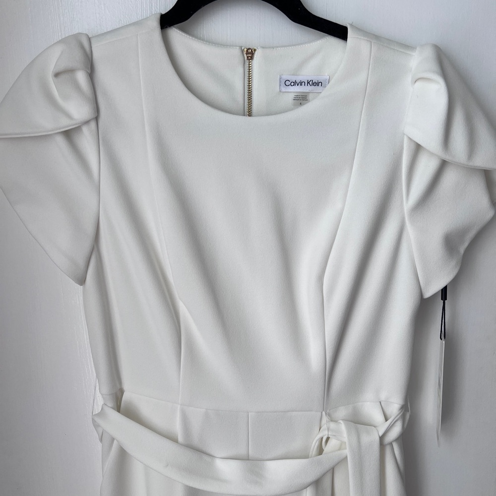Calvin Klein White Jumpsuit
